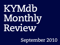 Monthly Review: September 2010 Monthly Review: September 2010