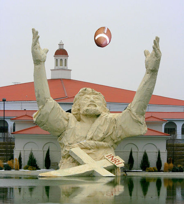 Touchdown Jesus Know Your Meme