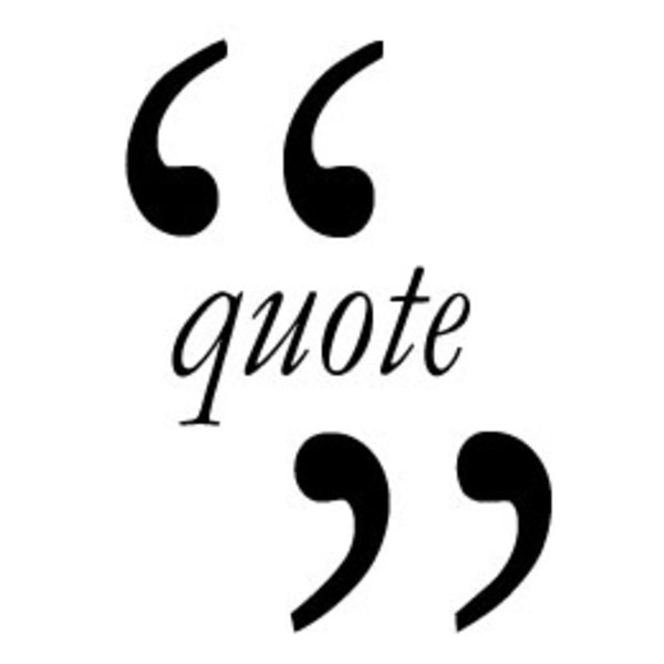 the word quote