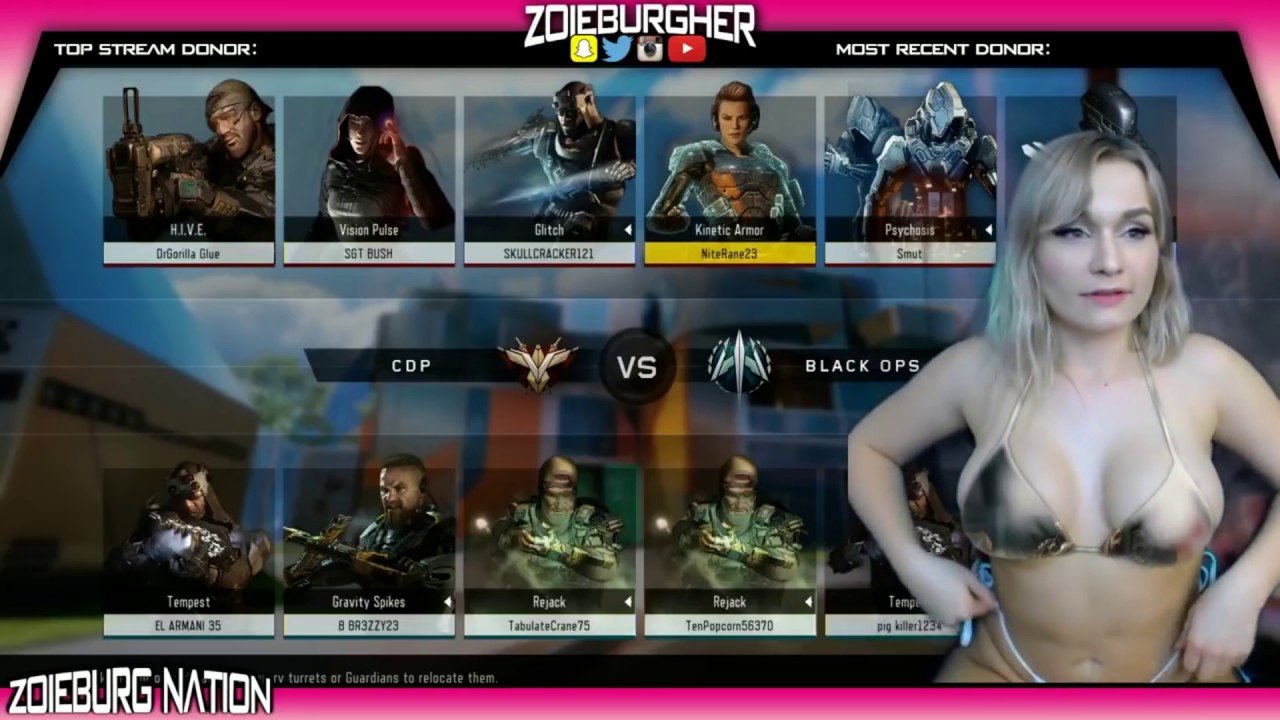 Zoie burgher twitch Zoie burgher twitch