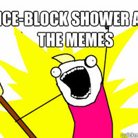 Ice Block Shower
