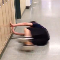 Hallway Swimming