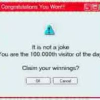 "Congratulations, You Won!"