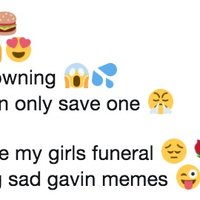 "If My Girl Drowning" Snowclone