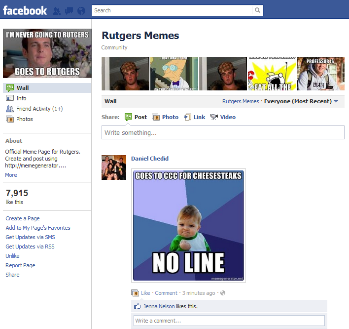 facebook university meme pages know your meme fb facebook university meme pages know your meme