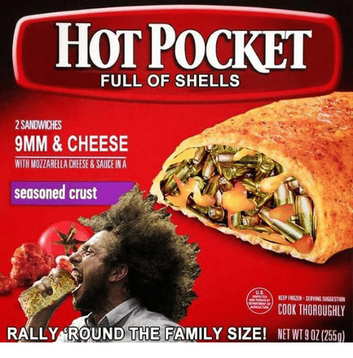 hot pockets box parodies know your meme hot pocket full of shells 2 sandwiches 9mm cheese 8900103 hot pockets box parodies know your meme