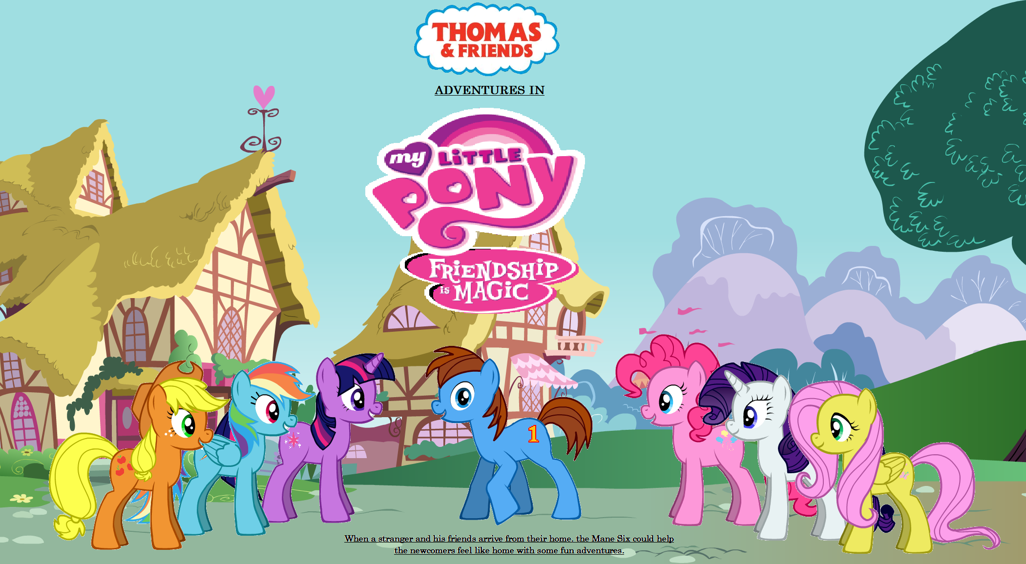 my little pony and thomas and friends