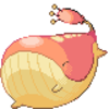 Hot Skitty on Wailord Action Hot Skitty on Wailord Action