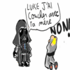 "Luke, je suis ton père" cartoon parodies "Luke, je suis ton père" cartoon parodies