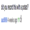 Recorded with a Potato