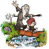 Calvin and Hobbes Log Bridge Parodies Calvin and Hobbes Log Bridge Parodies