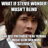 Stevie Wonder Is Not Blind