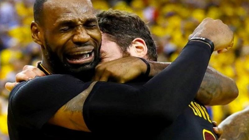 #CryingLeBron Usurps Crying Michael Jordan