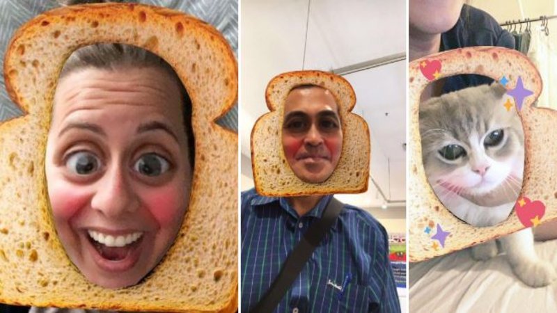 Snapchat Rolls Out a New "Breading" Filter