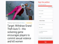 Target Australia Bans <i>Grand Theft Auto V</i>