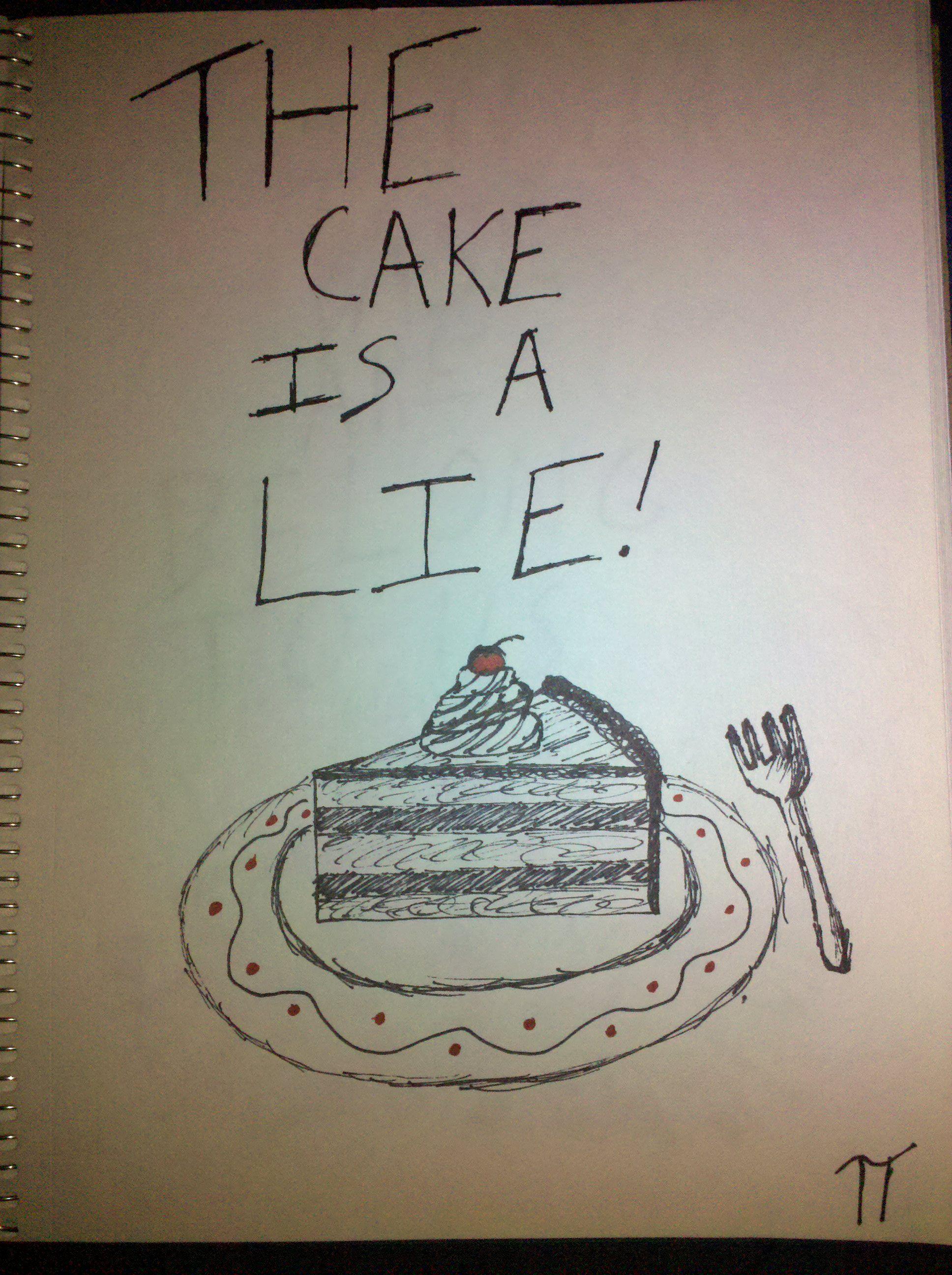 [Image 37291] The Cake Is a Lie Know Your Meme