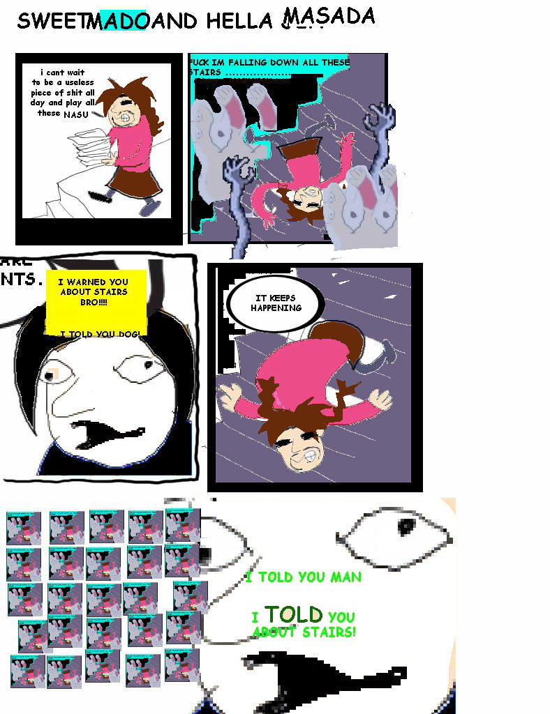 [Image 59825] I told you about stairs bro Know Your Meme