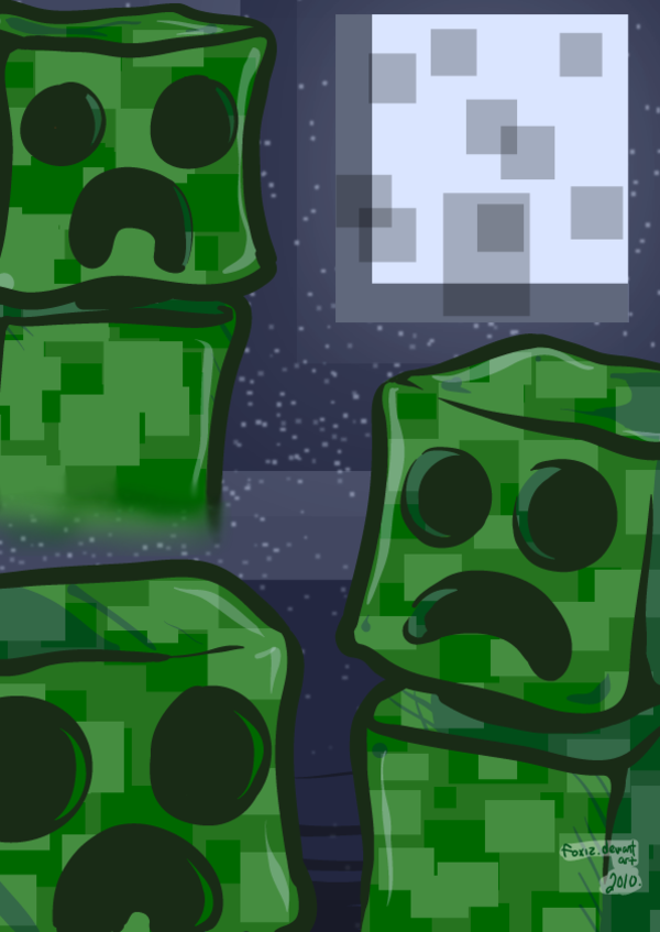 Creepers Minecraft Creeper Know Your Meme