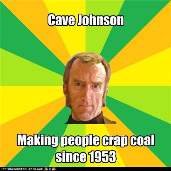 [Image 121121] Cave Johnson / Combustible Lemons Know Your Meme