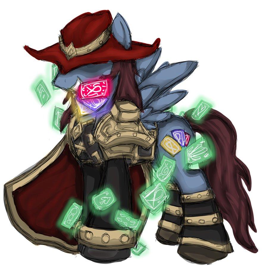 Twisted Fate ponified My Little Pony Friendship is