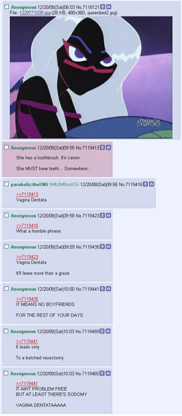 Vagina Dentata | 4chan | Know Your Meme
