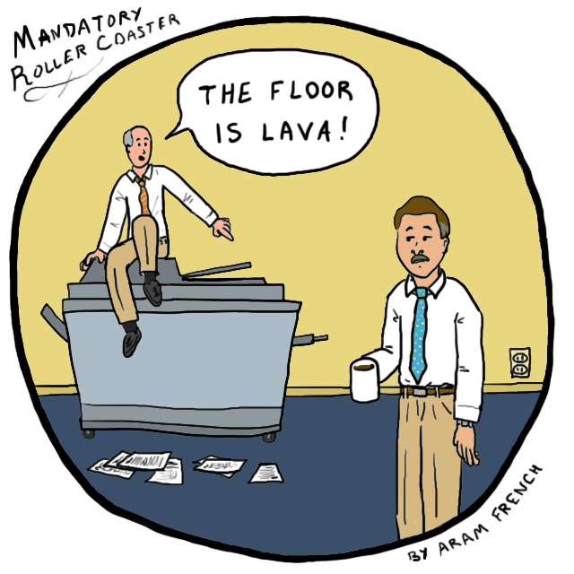 [Image 359561] The Floor is Lava / Hot Lava Game Know Your Meme