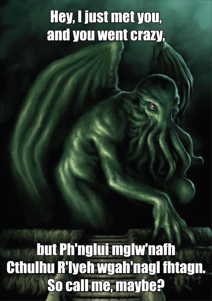 Cthulhu | Call Me Maybe | Know Your Meme