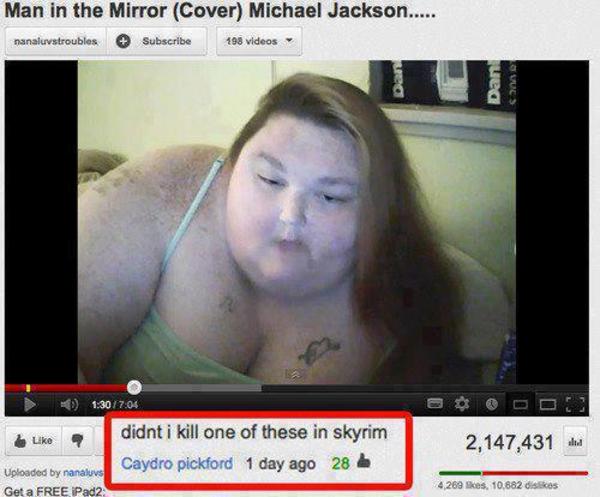 skyrim fat joke youtube know your meme 42d skyrim fat joke youtube know your meme