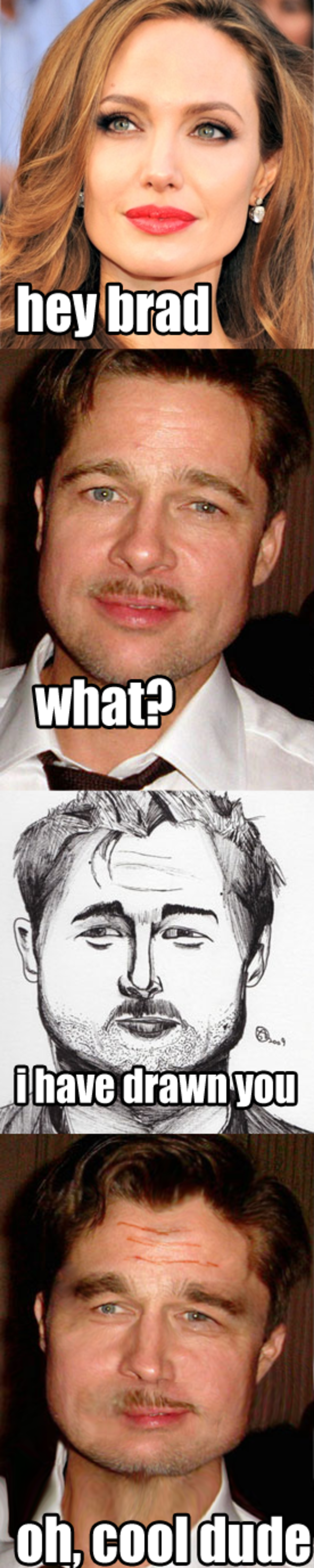 have drawn you, Brad |...
