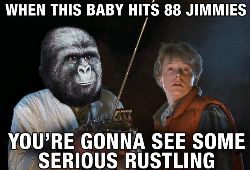 when this baby hits 88 jimmies That Really Rustled My Jimmies Know