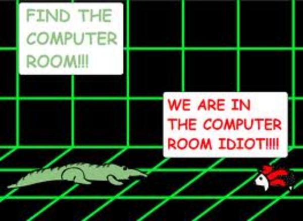 Find The Computer Room Meme