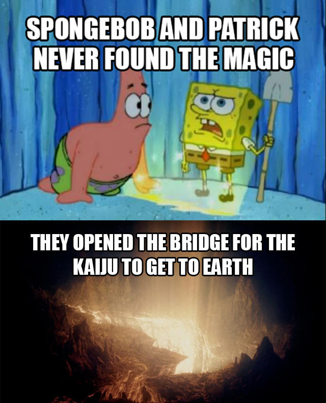 Spongebob and Patrick ...