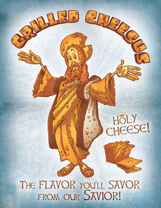 Grilled Cheesus Jesus Know Your Meme