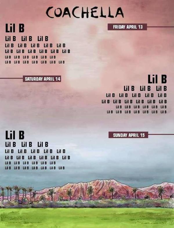 coachella lineup poster parodies know your meme cochella flyer