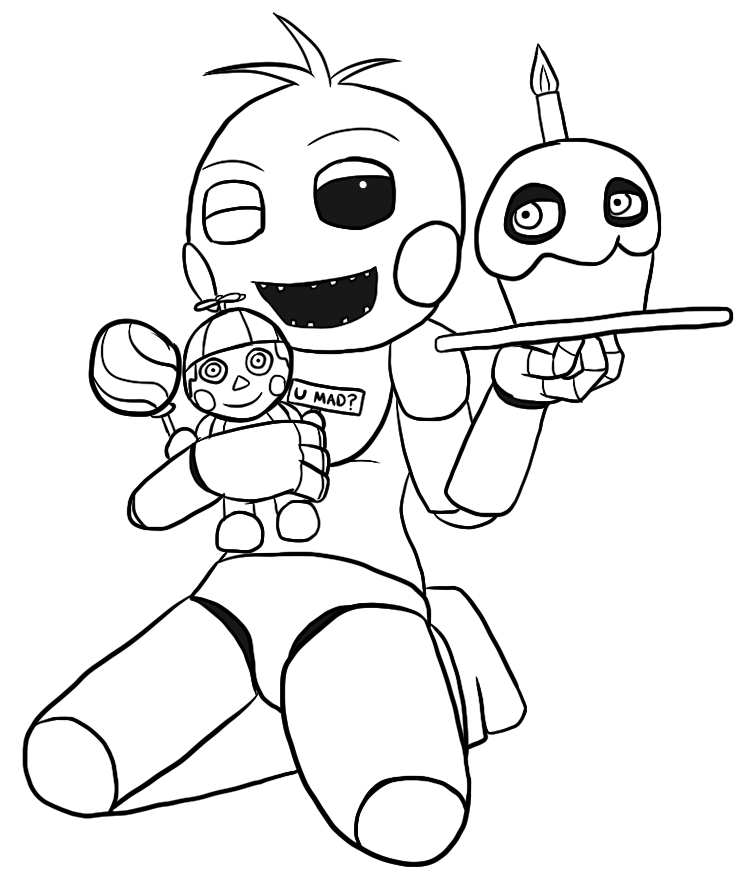 Cute Five Nights At Freddy S Pictures Coloring Pages Cute Five Nights At Freddy S Pictures Coloring Pages