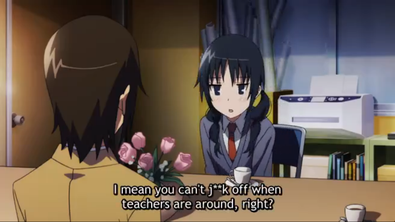 This show sure does make a bunch of masturbation jokes | Anime | Know ...