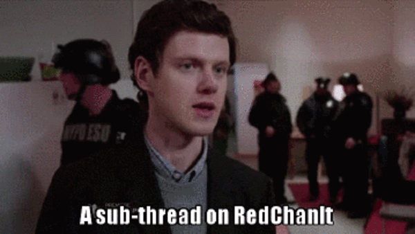 A subthread on RedChanIt | Intimidation Game | Know Your Meme