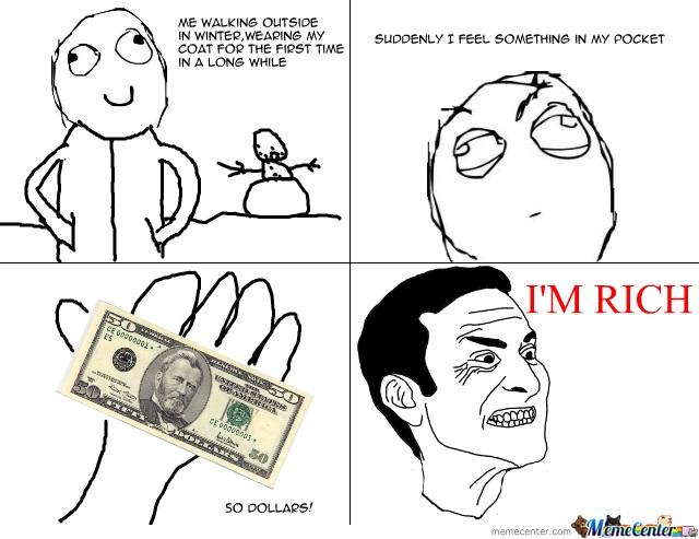 memecenter c look at this! i'm rich! know your meme 157 memecenter c look at this! i'm rich! know your meme,Meme C