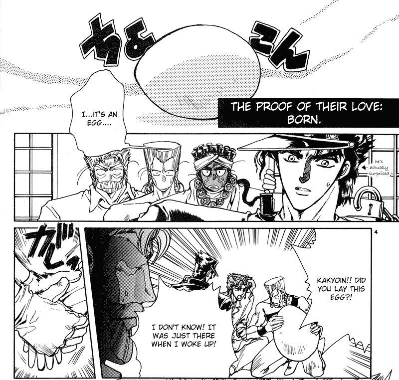 The original JoJo's Bizarre Adventure Know Your Meme