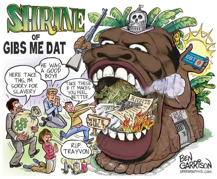 shrine of gibs Ben Garrison Know Your Meme