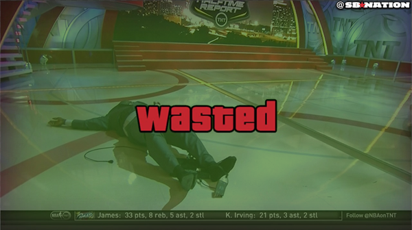 gta wasted shaquille o'neal's epic fall know your meme 463 gta wasted shaquille o'neal's epic fall know your meme