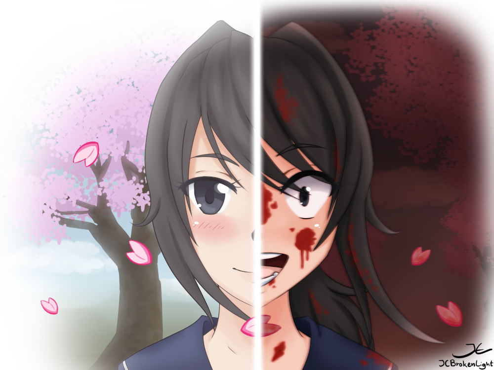 " Yanderechan " by JCBrokenLight Yandere Simulator Know Your Meme