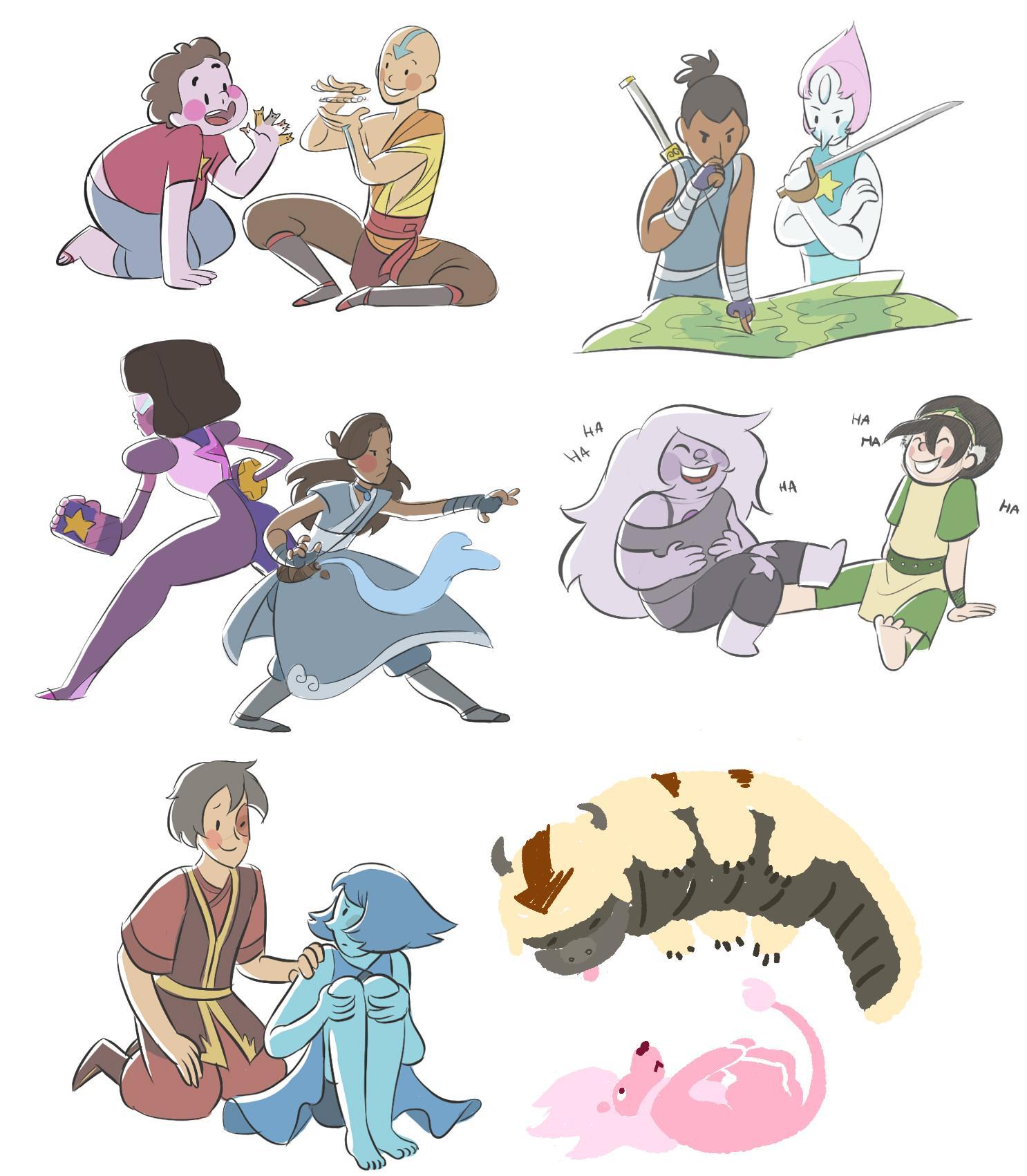 Avatar The Last Airbender Crossover