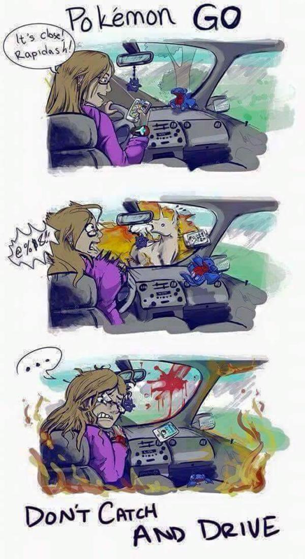 Notes On Shooting Moon >> Don't catch and drive | Pokémon GO | Know Your Meme Notes On Shooting Moon >> Don't catch and drive | Pokémon GO | Know Your Meme