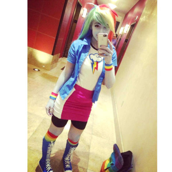 Rainbow Dash Equestria Girls Cosplay My Little Pony Equestria Girls Know Your Meme