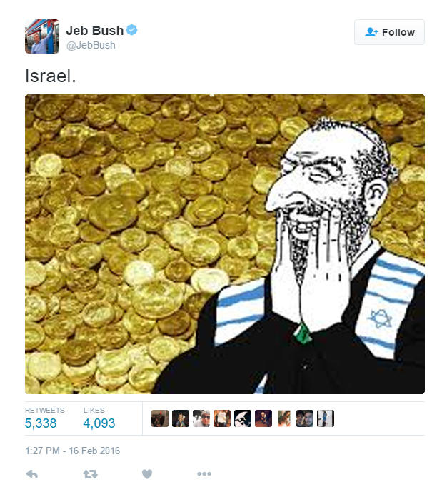 oy vey, vote for jeb! jeb bush's \ 7da oy vey, vote for jeb! jeb bush's \