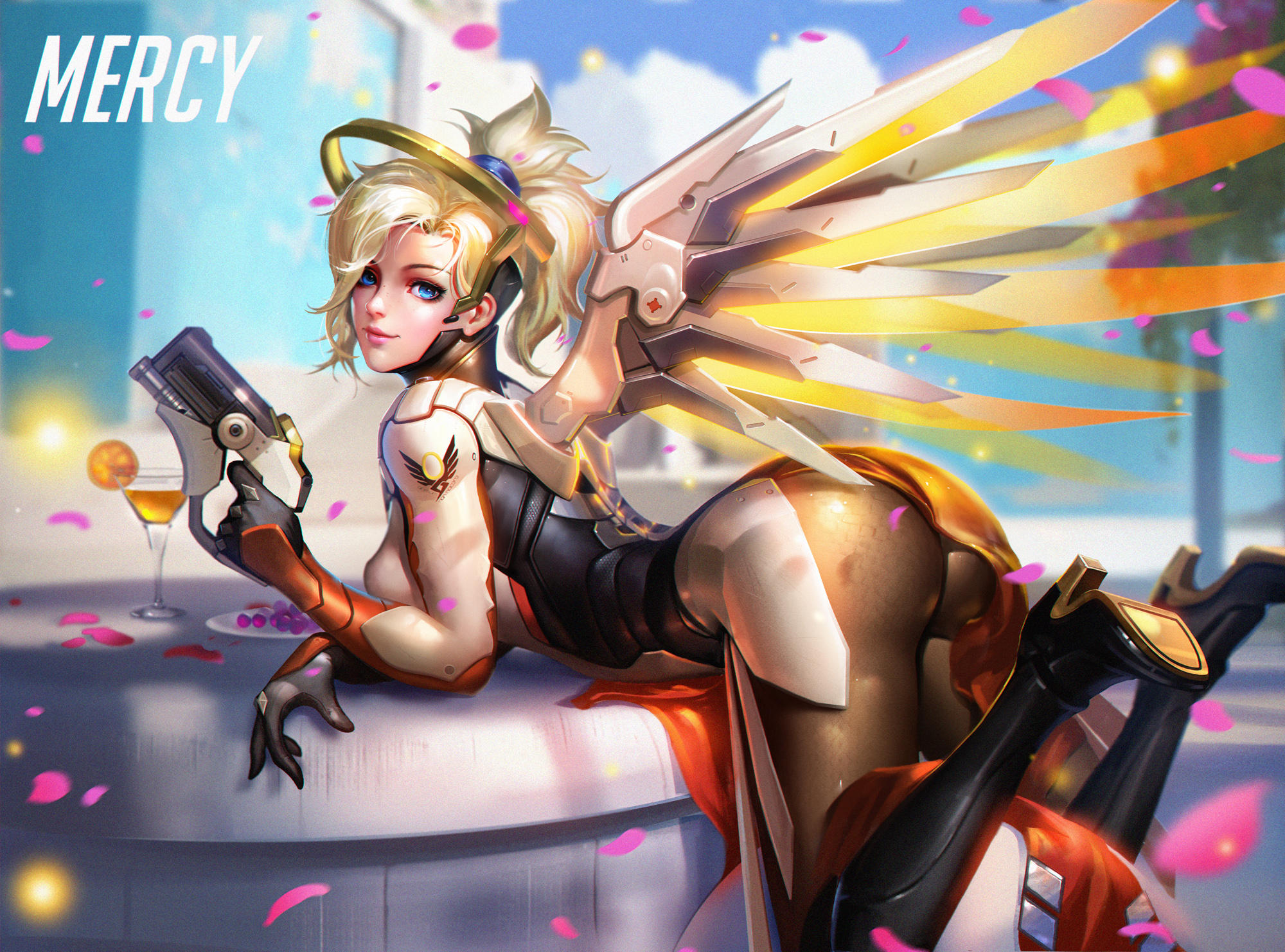 Mercy By Liang Xing Overwatch Know Your Meme