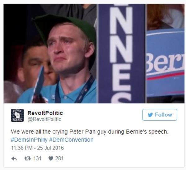 crying bernie sanders supporters know your meme f0b crying bernie sanders supporters know your meme,Hillary Supporters Crying Meme