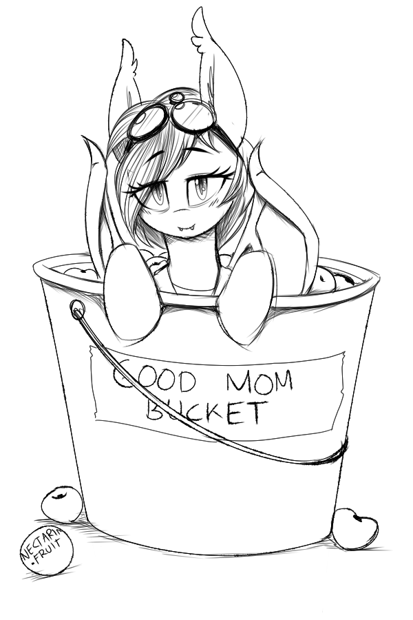 nolegs mom nectarine wynne in a good mom bucket by replica my little pony friendship is magic know your meme
