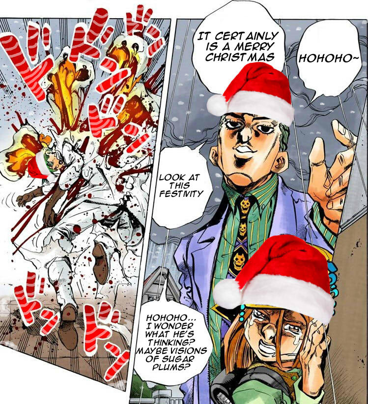 Merry Christmas JoJo's Bizarre Adventure Know Your Meme